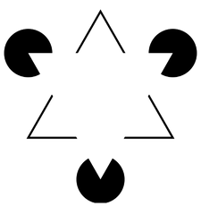 Fiction illusion Perceived Kanizsa Triangle